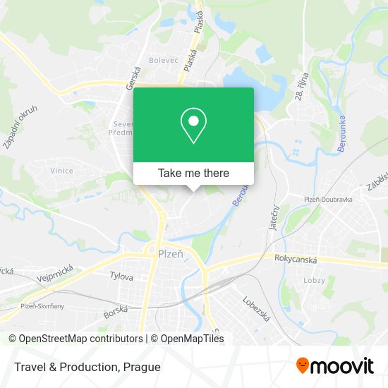 Карта Travel & Production