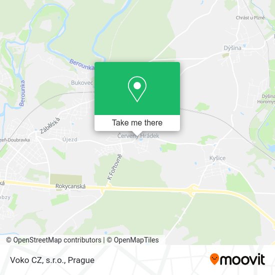 Карта Voko CZ, s.r.o.