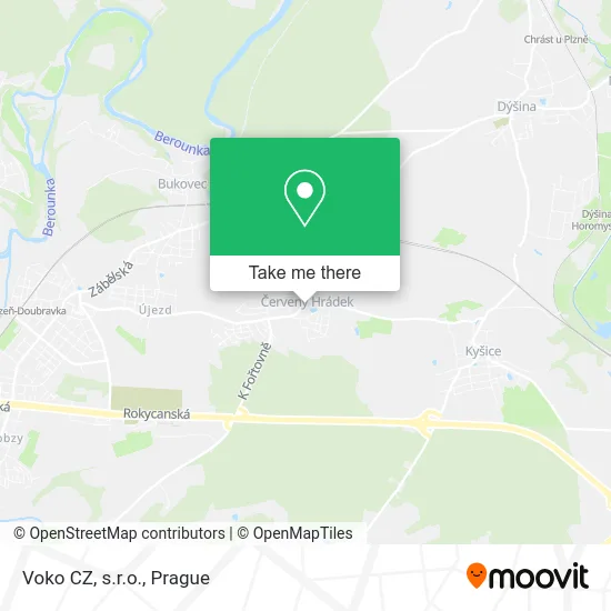 Карта Voko CZ, s.r.o.