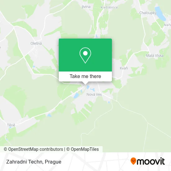Карта Zahradni Techn