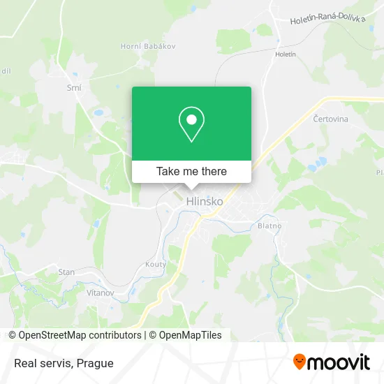 Карта Real servis