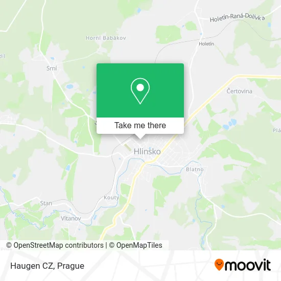 Карта Haugen CZ