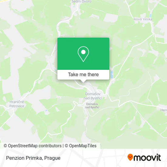 Карта Penzion Primka