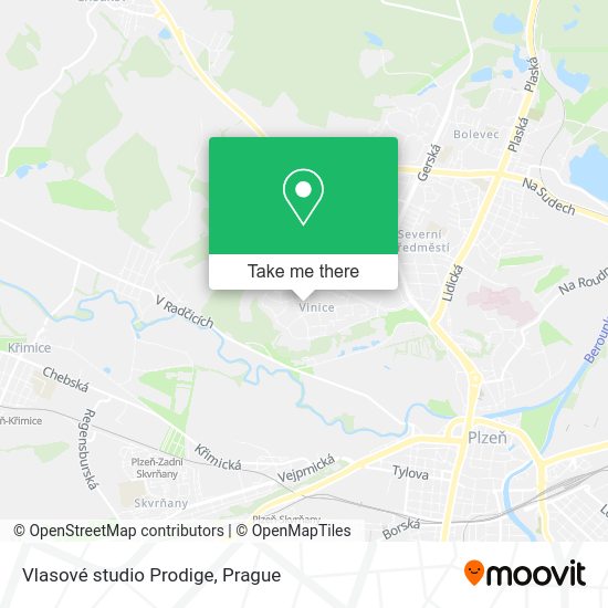 Карта Vlasové studio Prodige