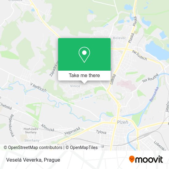 Карта Veselá Veverka