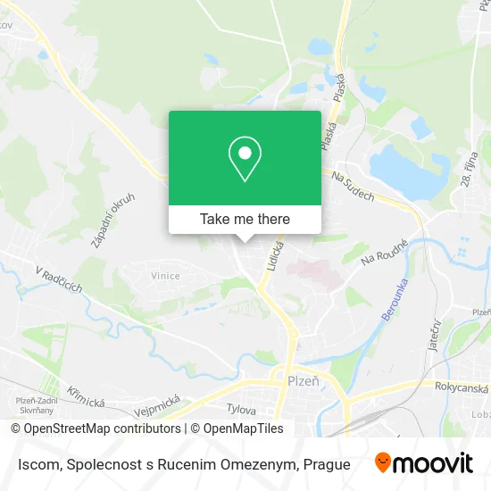 Карта Iscom, Spolecnost s Rucenim Omezenym