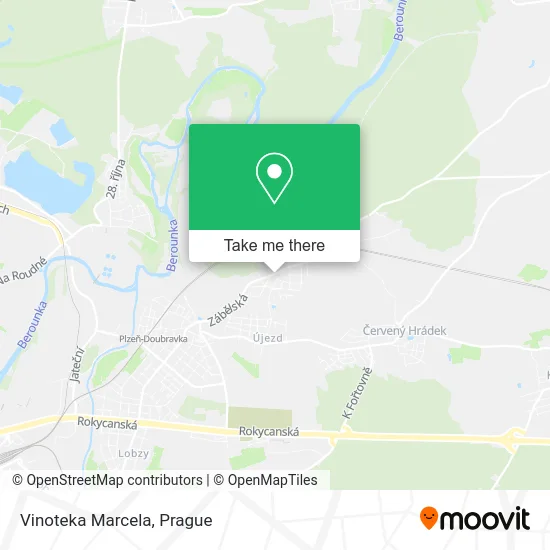 Карта Vinoteka Marcela