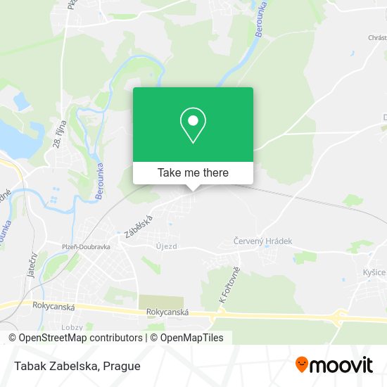 Карта Tabak Zabelska