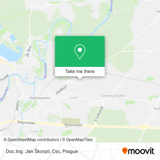 Карта Doc.Ing. Jan Škorpil, Csc