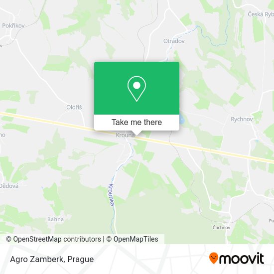 Карта Agro Zamberk