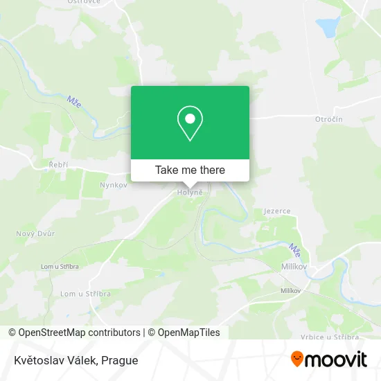 Květoslav Válek map