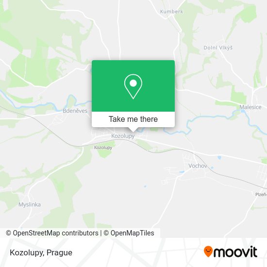 Карта Kozolupy