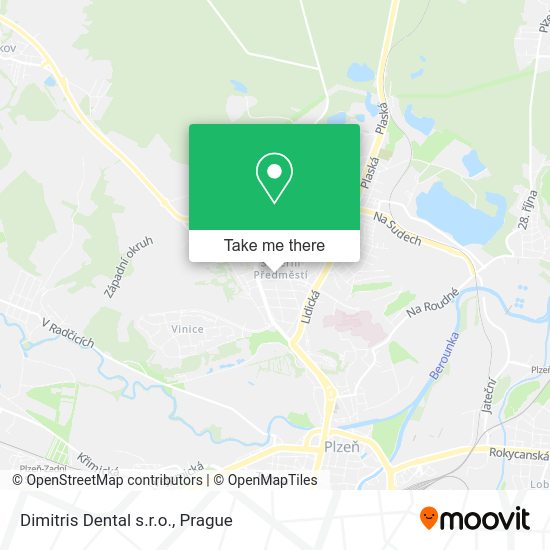 Карта Dimitris Dental s.r.o.
