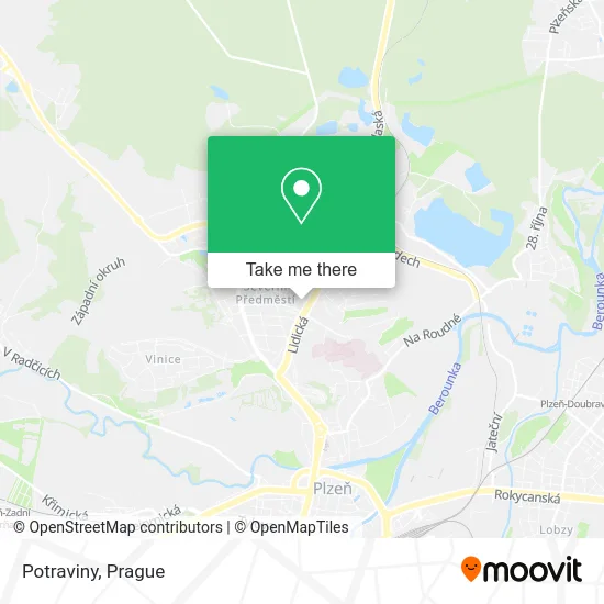 Карта Potraviny