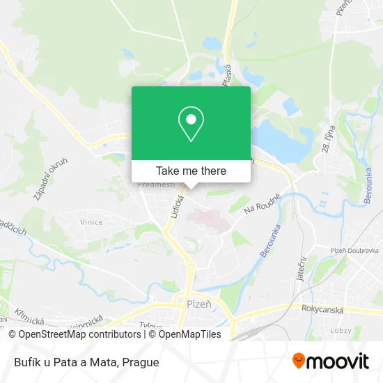 Карта Bufík u Pata a Mata