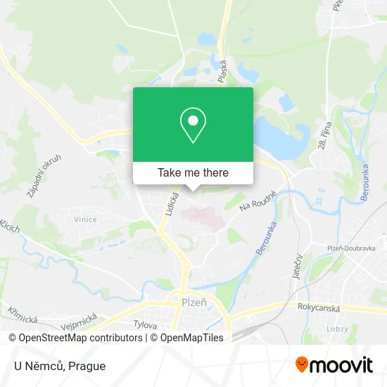 Карта U Němců