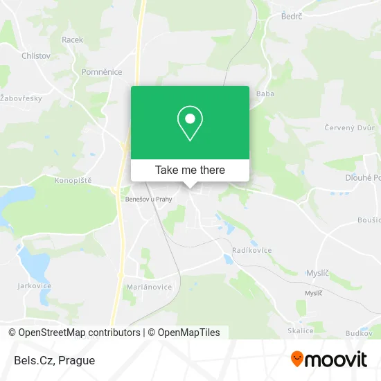 Карта Bels.Cz
