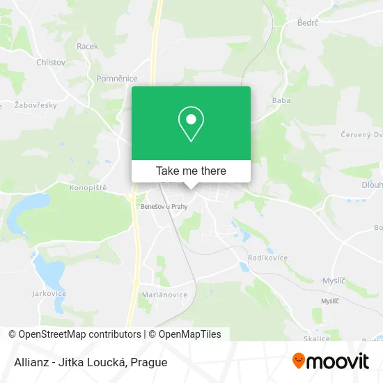 Карта Allianz - Jitka Loucká