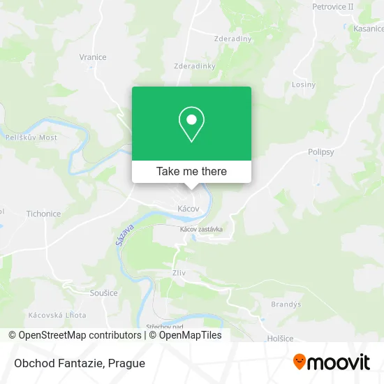 Карта Obchod Fantazie