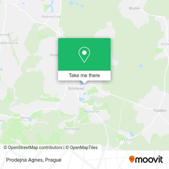 Карта Prodejna Agnes