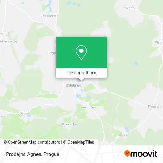 Карта Prodejna Agnes