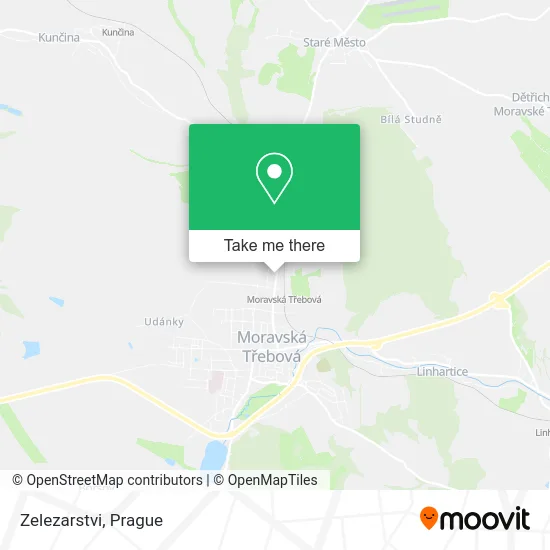 Карта Zelezarstvi