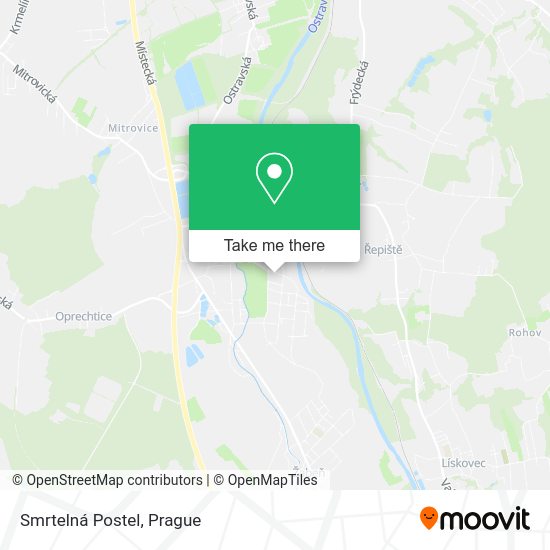 Карта Smrtelná Postel