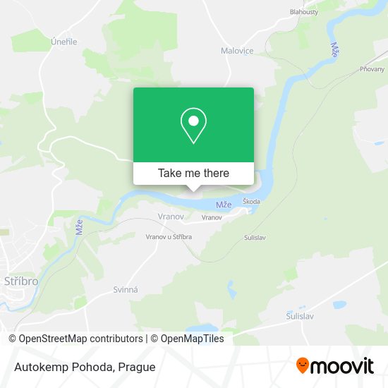 Карта Autokemp Pohoda