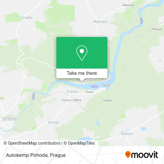 Карта Autokemp Pohoda