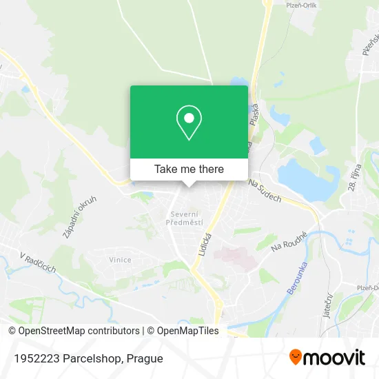 Карта 1952223 Parcelshop