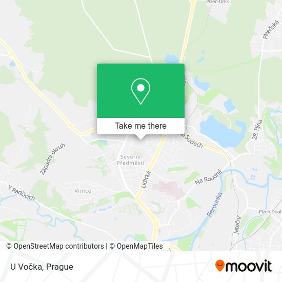 Карта U Vočka