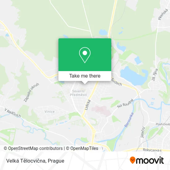 Карта Velká Tělocvična