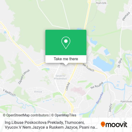 Ing.Libuse Poskocilova Preklady, Tlumoceni, Vyucov.V Nem.Jazyce a Ruskem Jazyce, Psani na Stroji-Vy map