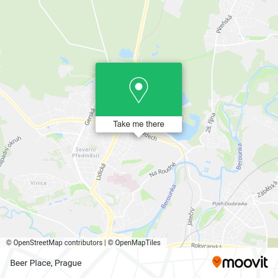Карта Beer Place