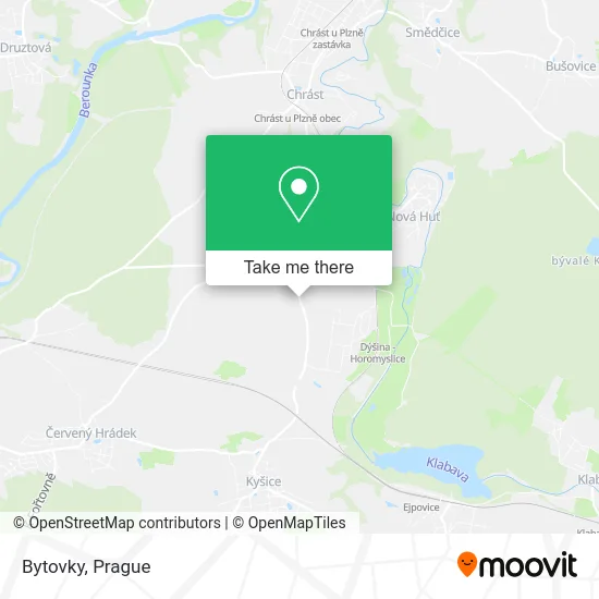 Карта Bytovky