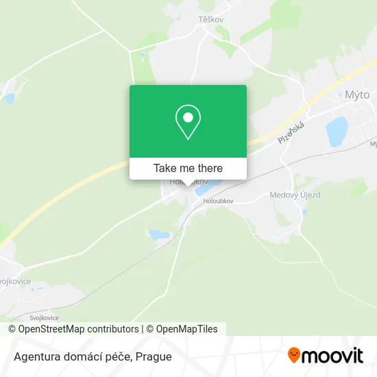 Карта Agentura domácí péče
