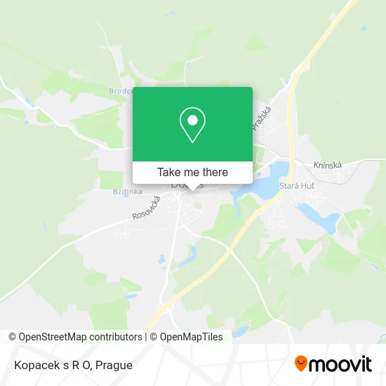 Карта Kopacek s R O