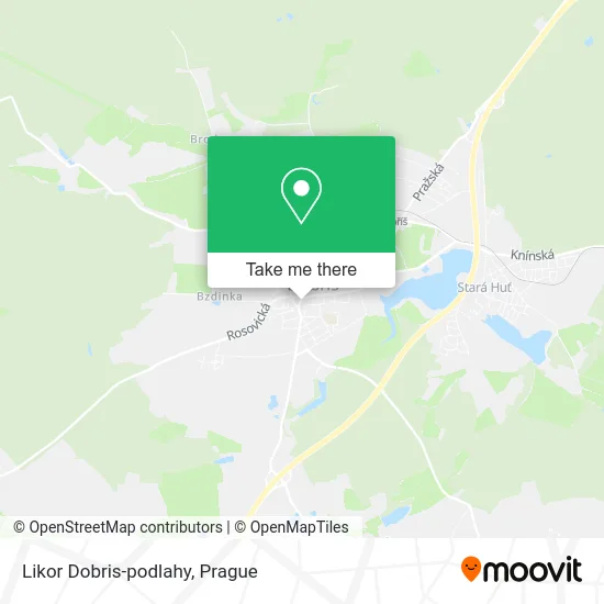 Карта Likor Dobris-podlahy
