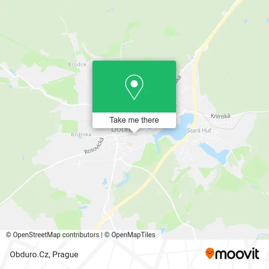 Карта Obduro.Cz