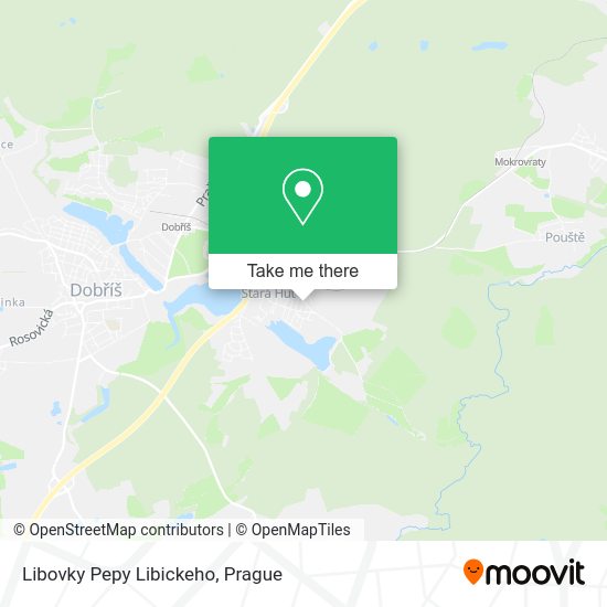 Карта Libovky Pepy Libickeho