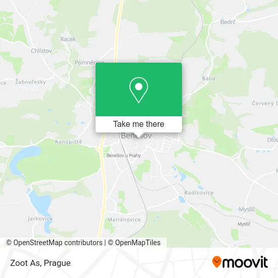 Карта Zoot As