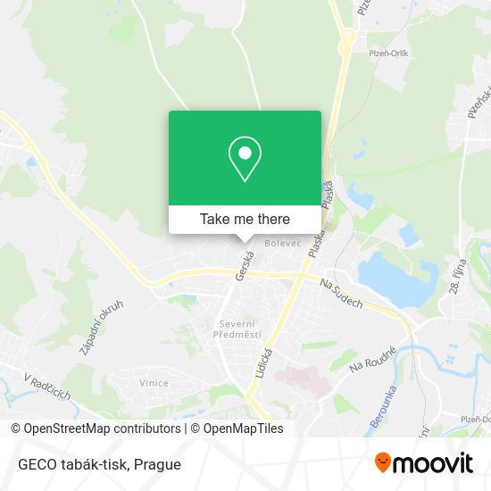 Карта GECO tabák-tisk
