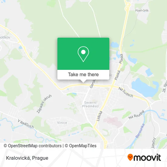 Карта Kralovická