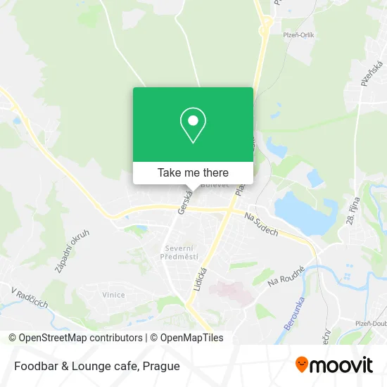 Карта Foodbar & Lounge cafe