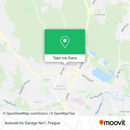 Карта Autoservis Garage No1
