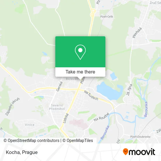 Карта Kocha
