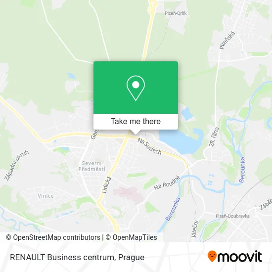 Карта RENAULT Business centrum