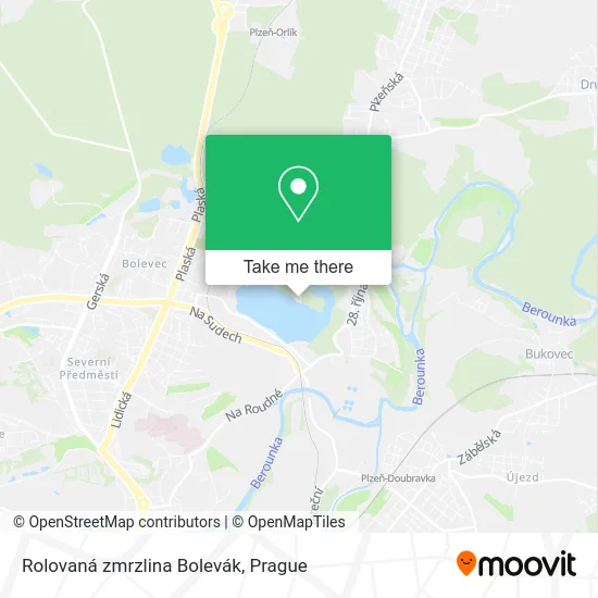Карта Rolovaná zmrzlina Bolevák