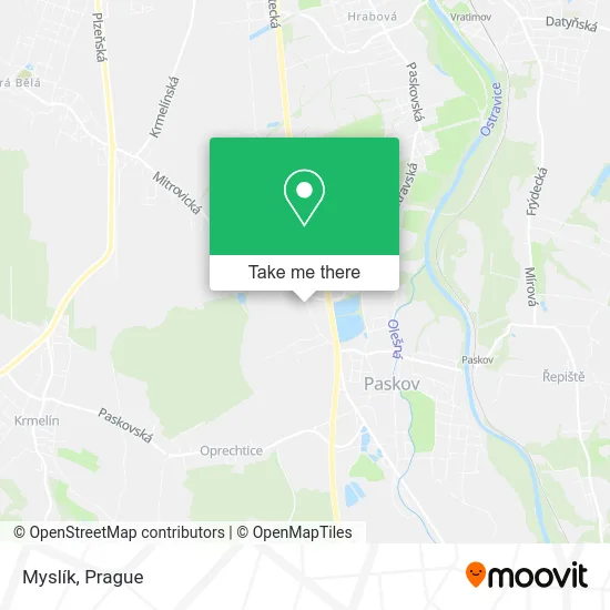 Карта Myslík
