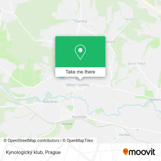 Kynologický klub map